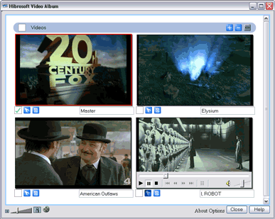 VideoAlbum Screenshot